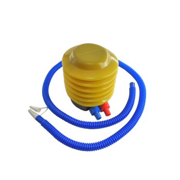 FixtureDisplays® Soufflet en Plastique Pompe à Pied, Pompe à Ballon, Pompe Manuelle, Pompe à Air, Gonfleur de Bouillotte de Bouteille, Ballons d'Exercice de Yoga Gonflables de Sport 16986