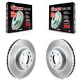 thumbnail image 1 of Genius Front Coated Disc Brake Rotors Pair for Car BMW X5 X6 KG-100278, 1 of 9