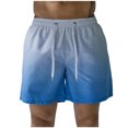 thumbnail image 2 of TopLLC Mens Shorts, Men pants Men's Swim Trunks Quick Dry Beach Surfing Running Swimming Drawstring Shorts, 2 of 9