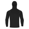 thumbnail image 2 of Chemise de Pêche Couleur Unie à Capuche Homme Mince Légère Extensible avec Trou pour le Pouce pour Randonnée Escalade Cyclisme en Plein Air, 2 of 8