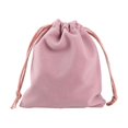 thumbnail image 2 of Drawstring Bag Storage Burlap Packaging Bag Storage Reusable Gift Corset Pouches Sack Jewelries Bundle Organize Candy Cosmetic Coins Pink, 2 of 9