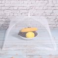 thumbnail image 1 of Food Cover, Food Cover Tent,  Mesh Material For Home Food Mesh Edge White 43x43cm, 1 of 8