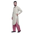 thumbnail image 3 of Atasi Printed Rayon Pathani Kurta With Solid Salwar For Mens Party Wear, 3 of 5
