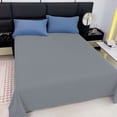 thumbnail image 2 of Dvruxg Microfiber Flat Bed Sheet, Wrinkle and Fade Resistant Bedding Sheet Solid Color Bed Sheet - Soft & Comfortable Washable Fabric, Modern Relaxing Style, 2 of 5