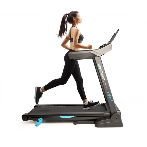 Tapis de course pliable Echelon Stride-10 Sport pour la course et la marche, design compact