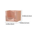 thumbnail image 3 of Yhmxh Bathroom Organizer Bathroom Storage Bathroom Kitchen Shelf Cosmetics Storage Box Desktop Organizer No Need To Drill Holes Bathroom Organizer Storage rack, 3 of 6