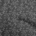 thumbnail image 1 of oneOone Polyester Spandex Gray Fabric Floral Craft Projects Decor Fabric Printed By The Yard 56 Inch Wide, 1 of 5