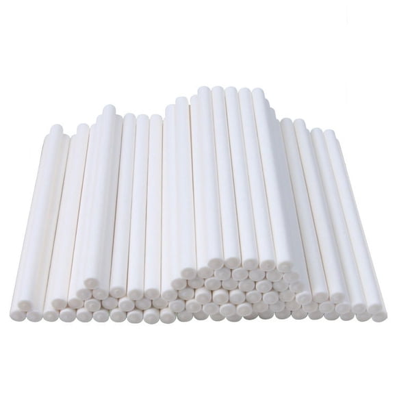 Nvzi cake pops, 10*0.4cm paper sticks, used for cake pops, candy bouquets, lollipops, candy apples, 100/pack, bakery shop supply