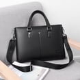 thumbnail image 1 of Men's Handbag Business Men's Handbag Horizontal Computer briefcase Shoulder bag, 1 of 5