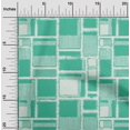 thumbnail image 2 of oneOone Polyester Spandex Sea Green Fabric Geometrical Craft Projects Decor Fabric Printed By The Yard 56 Inch Wide, 2 of 4