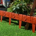 thumbnail image 1 of Vaidha 10PCS Plastic Border Edging Garden Grass Fence Wall, 1 of 4