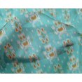 thumbnail image 4 of oneOone Silk Tabby Fabric Paisley Ikat Print Sewing Fabric BTY 42 Inch Wide, 4 of 4