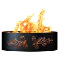 thumbnail image 1 of P&D Metal Works PBFR00938 Anneau à Feu, Branche de Pin, 1 of 4