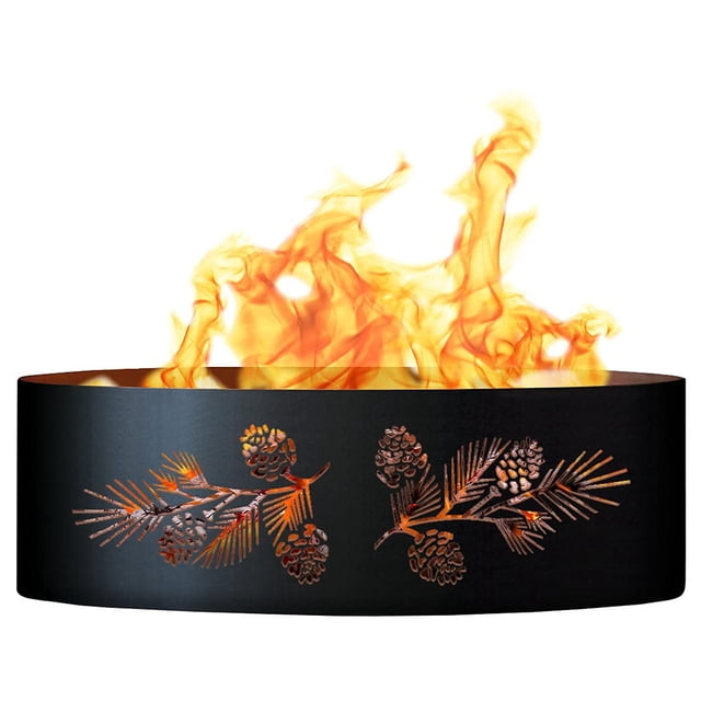 P&D Metal Works PBFR00938 Anneau à Feu, Branche de Pin