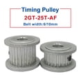 thumbnail image 1 of GT2 Timing Pulley 25 Teeth Inner Bore 5/6 mm Aluminum pulley wheel width 7/11 mm Match With 6/10 mm Timing Belt For 3D Printers ,Work Smooth and Silent, 1 of 6