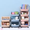 thumbnail image 2 of Storage Basket Multifunctional High Capacity Stackable Hollow-out Fruit Vegetable Organizer for Kitchen, 2 of 8