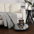 thumbnail image 4 of Round Dog Bed, Pet Bed, 22" (Anti-Slip Bottom), 4 of 5