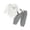 style-02 White, variant on gdxvjhbj Newborn Coming Home Outfit Newborn Baby Boy Outfit Knitted Long Sleeve Romper and Pants Set Infant Fall Winter Clothes 0 3 6 9 12 18 24 Months 2T 3T (White,12-18 Months)