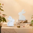 thumbnail image 2 of AKEGAMN Cute Rabbit Scented Candle Silicone DIY Plaster Animal Ornament Scented Wax Valentine's Day Scented Wax Making, 2 of 7