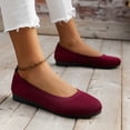 thumbnail image 3 of Dakaela Ballerines Chaussures Plates Femmes Habillées Bout Rond à Enfiler Ballerine Marche Mocassins à Petit Talon Compensé, 3 of 9