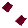thumbnail image 1 of Decodeary Elegant Flannel Fabric Peel Sticker Paper Liner for Costumes Delicate and Charming dark Red 15.75 Inchx58.27 Inch 2Set, 1 of 6