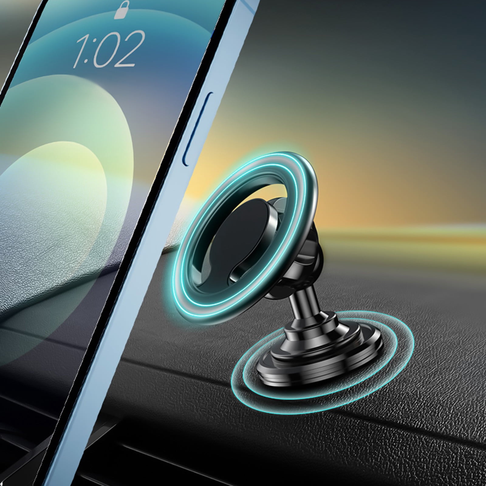 Chmadoxn Magnetic Phone Car Mount Car Phone For Dashboard Magnet Cell Phone Mount phone holder