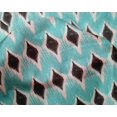 thumbnail image 4 of oneOone Silk Tabby Fabric Geometric Ikat Fabric Prints By Yard 42 Inch Wide, 4 of 4