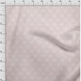 thumbnail image 4 of oneOone Polyester Spandex Light Pink Fabric Asian Block Print Traditional Dress Material Fabric Print Fabric By The Yard 56 Inch Wide, 4 of 4