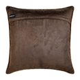 thumbnail image 3 of The HomeCentric Decorative Brown Pack of 2, 20x20 inch (50x50 cm) Pillow Covers, Velvet Chevron Throw Pillows For Sofa, Geometric Pattern Modern Style Easter - Chevron Locked, 3 of 3