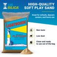 thumbnail image 2 of US Silica Phare Sable Confortable pour Tables de Sable, Beige, Sac de 50 Livres, 2 of 7
