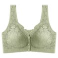 thumbnail image 4 of Kcodviy Women Seamless Bra Front Small Bra Button Comfortable Beautiful Back Womens Bras Comfortable Plus Size Sports Bra Women Front Closure Bra Womens Plus Size Bras, 4 of 5