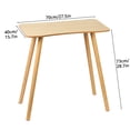 thumbnail image 2 of Yedigre Compact 28-inch Computer Desk - 28"L x 16"W x 29"H, Ergonomic Study Desk for Small Space, Home Office & Student Use, 2 of 7