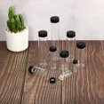 thumbnail image 5 of Uxcell Bouteille de Rangement en Verre pour Réactif 40 ml, Bouchon Rond en Plastique à Vis pour Laboratoire et Maison, Transparent, Lot de 12, 5 of 5