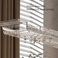thumbnail image 4 of Retractable Bathtub Tray for Books, Tablets, Wine, Stylish Bathroom Accessory, Convenient Space Holding Items, 4 of 7