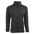thumbnail image 1 of Burnside Veste en Tricot pour Hommes, TG, Noir Chiné, 1 of 1