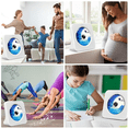 thumbnail image 2 of Qoosea CD Player for Home Portable CD Player with Bluetooth CD Player with Speakers Remote Control Dust Cover FM Radio LED Display 3.5mm Jack AUX Input Output White, 2 of 7