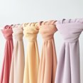 thumbnail image 2 of Scarf Plain Bubble Chiffon Solid Color Hijab Long Shawl Headscarf for Ladies, 2 of 7
