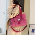 thumbnail image 3 of TopLLC Sac en Toile Grande Capacité Sac pour Femmes Sac à Main Mode Sac Bandoulière Polyvalent pour Femmes Sac Messager, 3 of 7