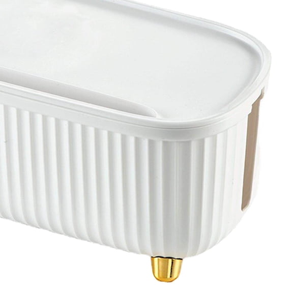pitrice Cable Management Box Cable Organizer Box Computers TVs Cable TVs Cable Management for Home Office White