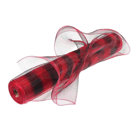 Ruban Mesh (Red Buffalo) (21" De X10Y) - Set of 2