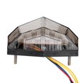 thumbnail image 2 of AMONIDA Lampe Arrière LED, Feu Arrière de Moto en Plastique, pour Moto Rue Vélo Rétro Ancien, 2 of 8