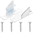 thumbnail image 1 of 2 Sets Curtain Rod Bracket Curtain Hardware Brackets Wall Single Curtain Rod Bracket, 1 of 6