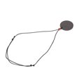 thumbnail image 3 of Pendant Necklace Volcanic Stones Delicate Pattern Adjustable Length Stylish Necklaces for Women Men, 3 of 14