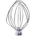 thumbnail image 5 of QUTETN K45WW Fouet à 6 Fils Compatible avec KitchenAid Batteur sur Socle à Tête Inclinable K45 K45SS KSM90 KSM95 – Acier Inoxydable, 5 of 5