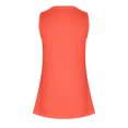 thumbnail image 4 of Timegard Débardeurs Longs pour Femmes Col Rond Sans Manches Couleur Unie Décontracté Ample Haut T-Shirts Basiques Blouse, 4 of 6
