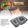 thumbnail image 3 of Ensemble de 10 Contenants à Emporter en Plastique pour Boîte à Lunch, Réutilisables et Jetables, Contenants de Rangement pour Aliments pour l'École, le Bureau et les Voyages, 3 of 8