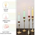 thumbnail image 3 of 7 Inch Taper Candle Candle Sticks, 4PCS Pillar Candles Handmade Unscenteds Candlesticks for Festive, Party, Spell, Wedding, Home Decor, 3 of 6