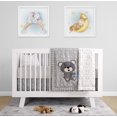 thumbnail image 1 of BabyFad Teddy Bear Gris Ensemble de Literie pour Berceau 9 Pcs, 1 of 6