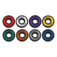 thumbnail image 2 of koolsoo 8Pcs Skateboard Bearings 8mm Precision Size ABEC-11 for Longboard Multicolor, 2 of 9