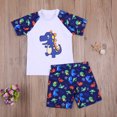 thumbnail image 3 of Xingqing Boy's Cartoon Printed Swimming Suit Children Swimsuit Summer Beach Bathing Suit, 3 of 7
